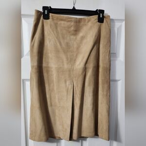 Brooks Brothers Suede Skirt